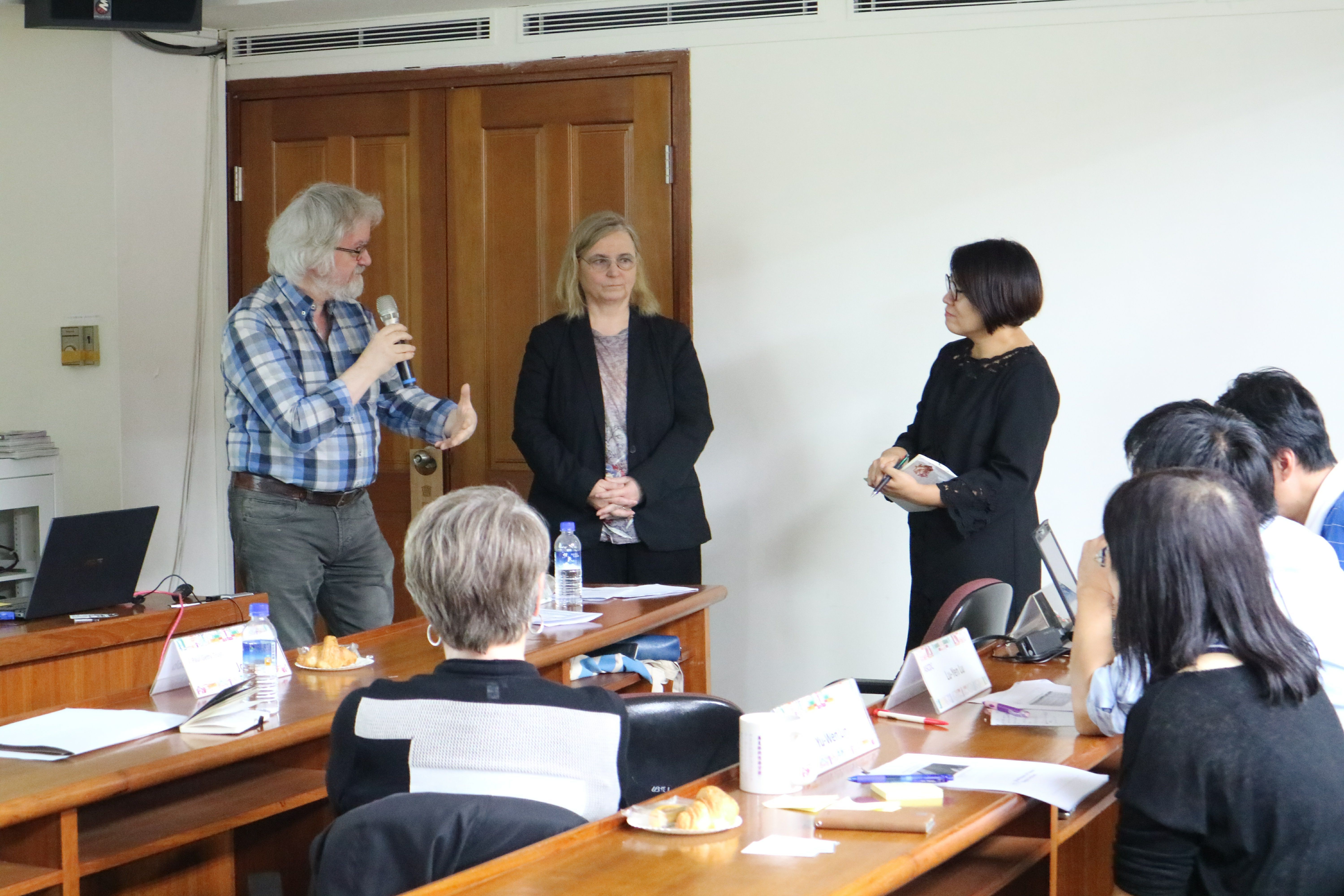 Conversation further on.