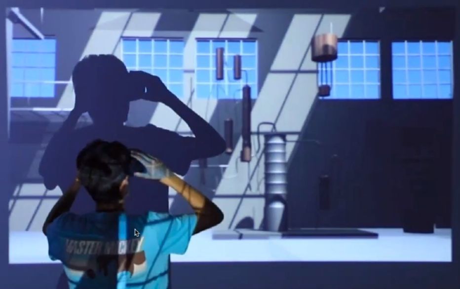使用者可透過VR裝置觀看數位重建之工廠內部。（圖片提供／Tristan Edward Revells）